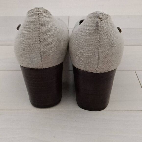 Etienne Aigner Women's Paloma Chunky Pump Heel Tan Size 7.5M - Picture 5 of 7